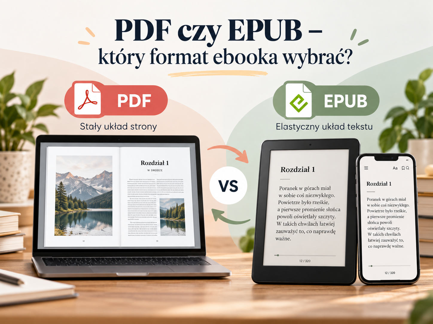 PDF czy EPUB – który format ebooka wybrać?